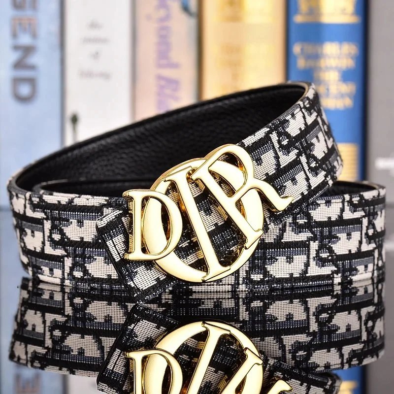 Christian Dior Belts CD Buckle Oblique Monogram Belt — 07