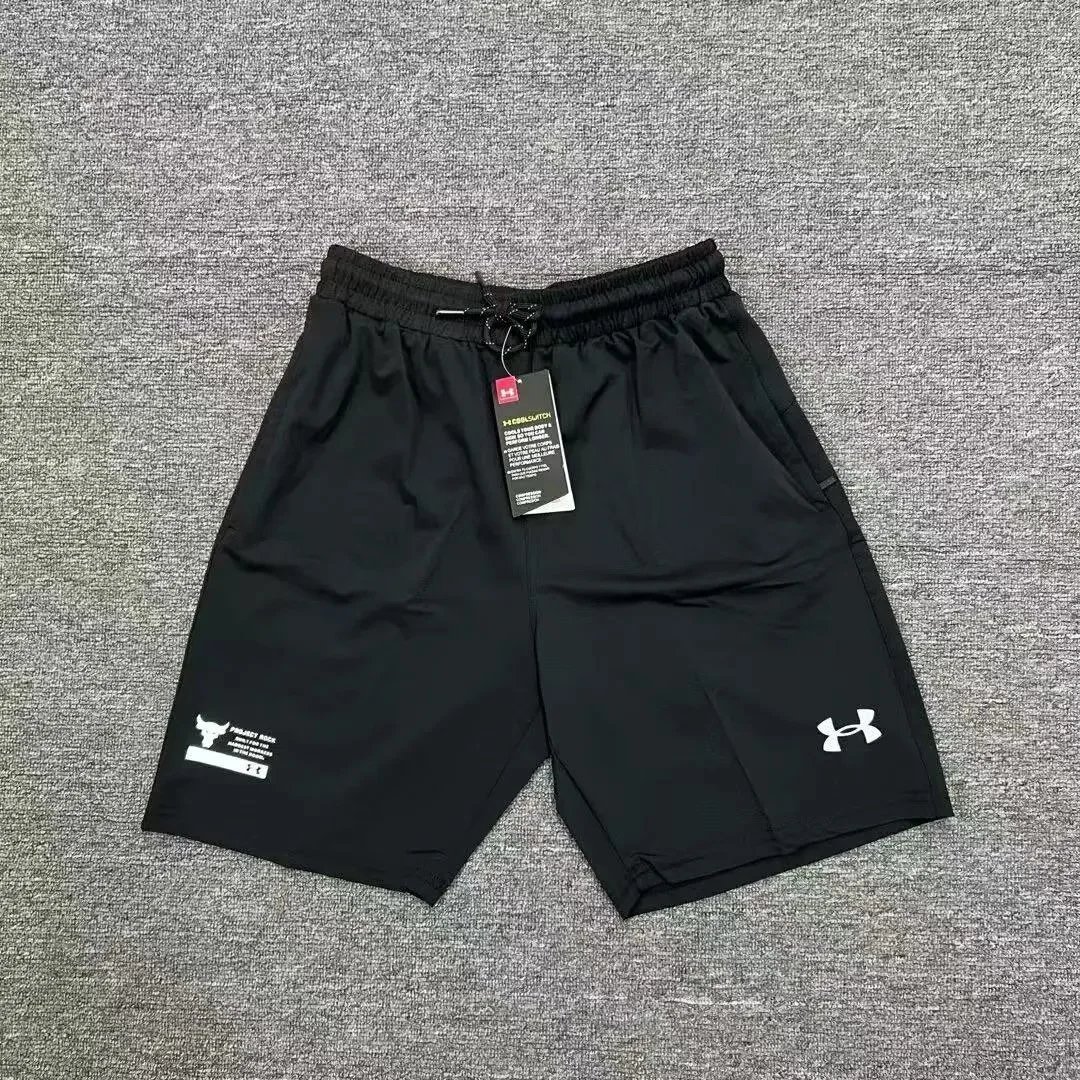 Under Armour Jackets Hooded zip-up windbreaker — Black shorts 2
