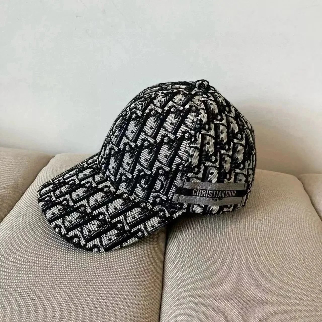 Dior Hats Oblique Jacquard Baseball Cap image 7