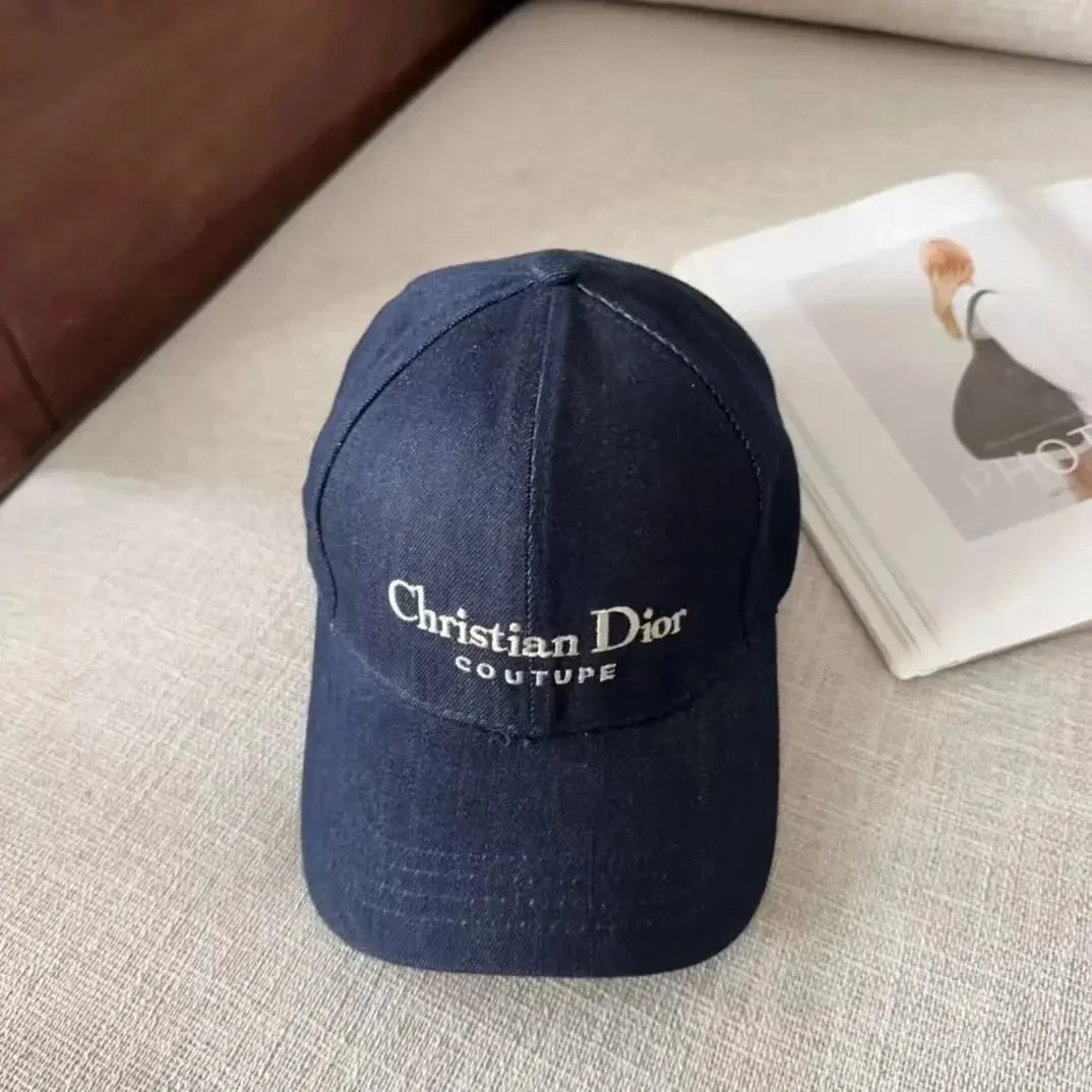 Dior Hats Oblique Jacquard Baseball Cap — 22