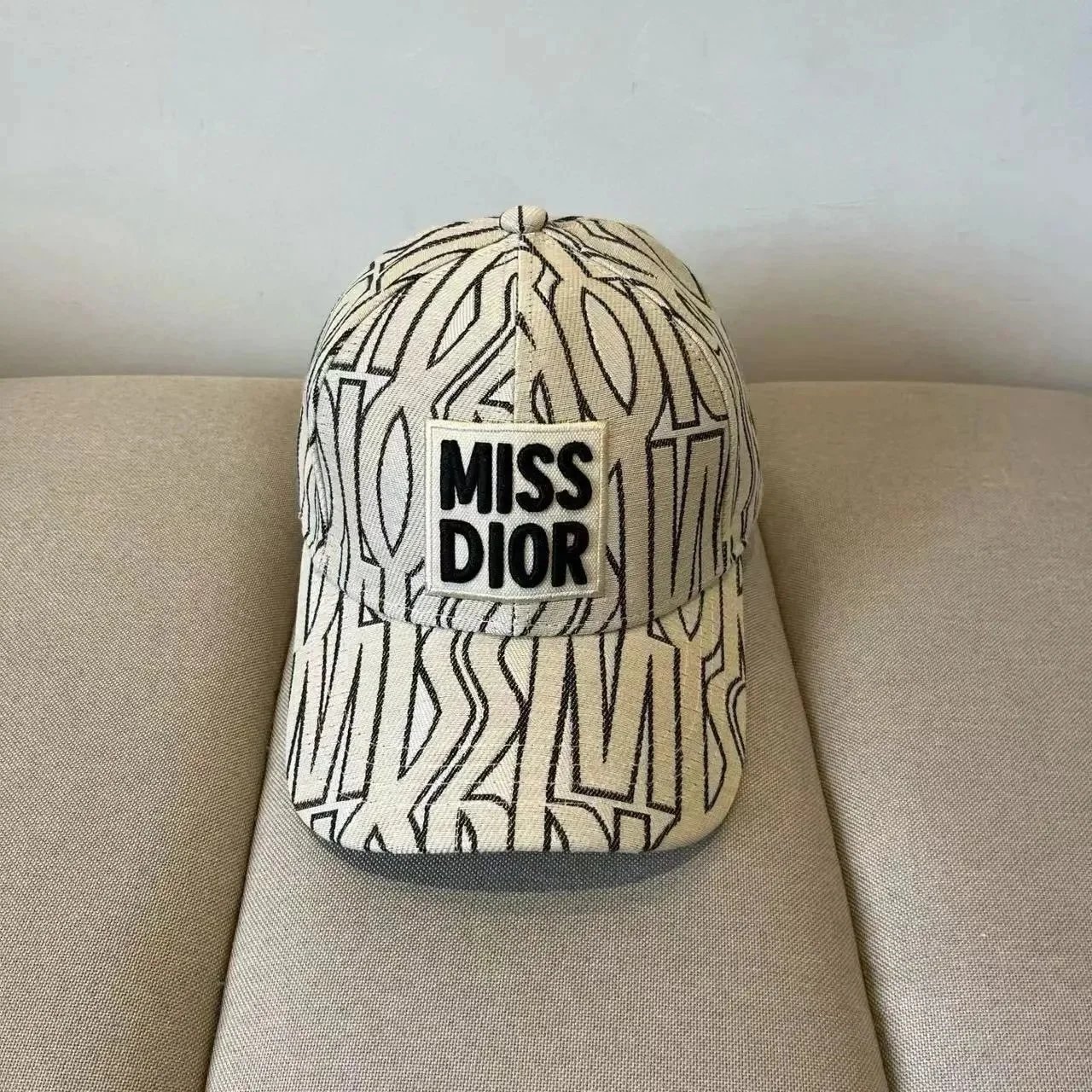 Dior Hats Oblique Jacquard Baseball Cap — 23