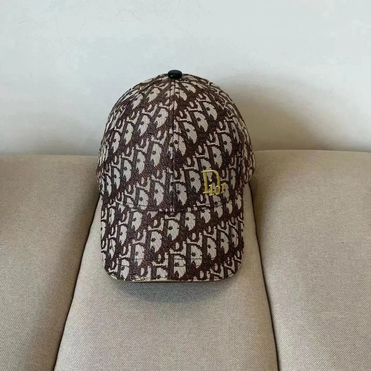 Dior Hats Oblique Jacquard Baseball Cap image 3