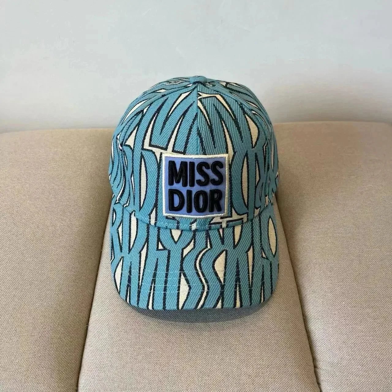 Dior Hats Oblique Jacquard Baseball Cap — 24