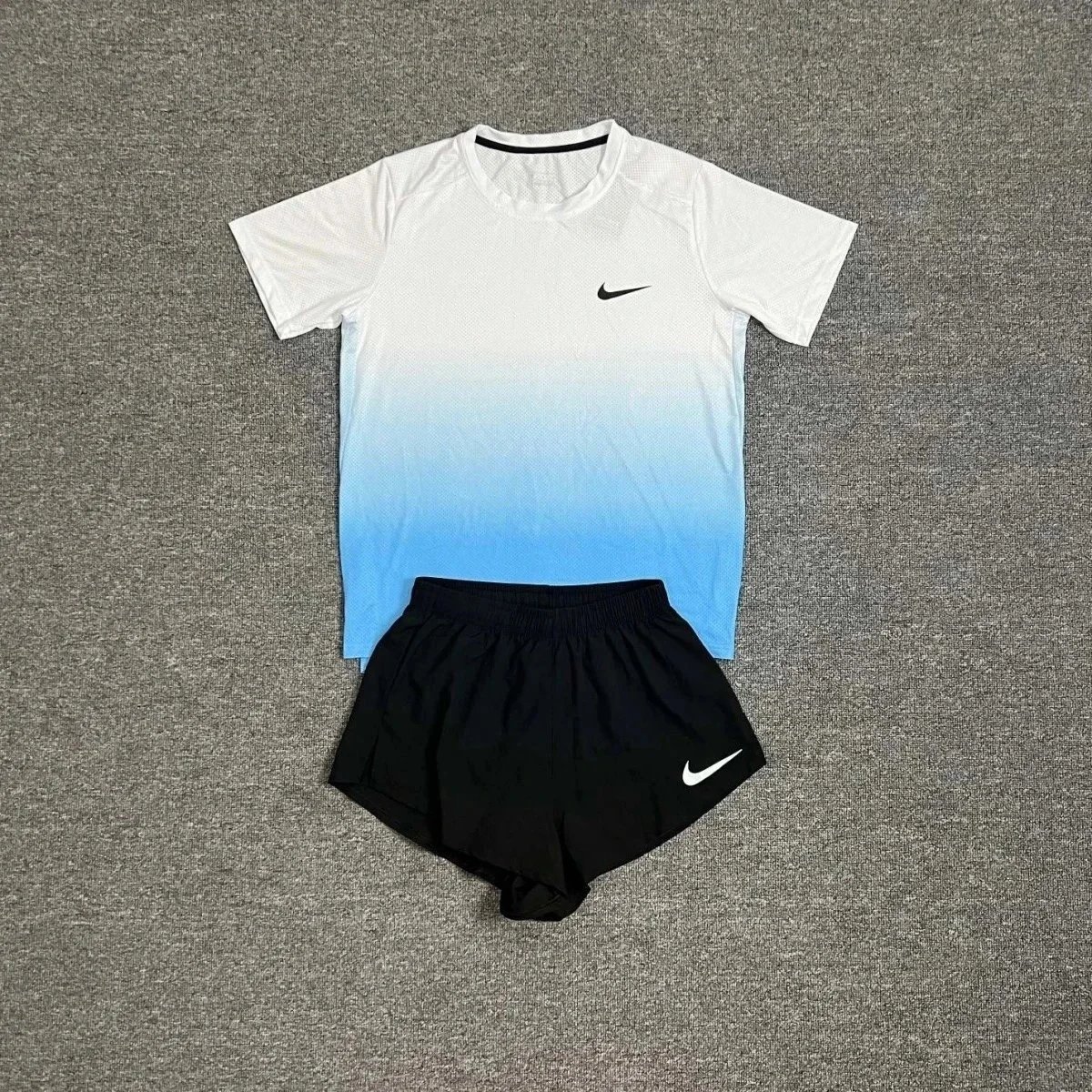 ASICS Short-sleeve sports T-shirt and shorts set — nike-1