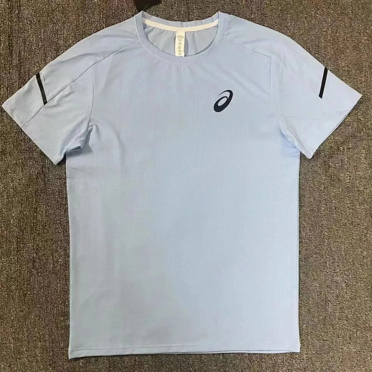 ASICS Short-sleeve sports T-shirt and shorts set — 1-Light blue