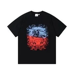 Burberry T-Shirts Short-Sleeve Graphic T-Shirt — 17