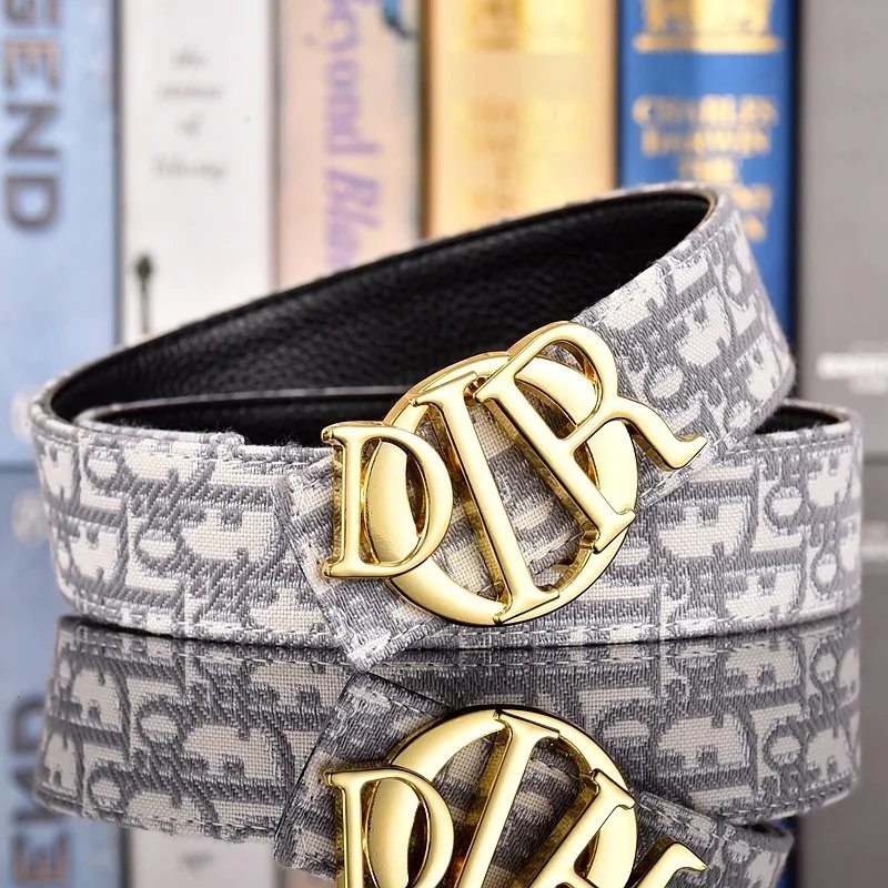 Christian Dior Belts CD Buckle Oblique Monogram Belt — 10