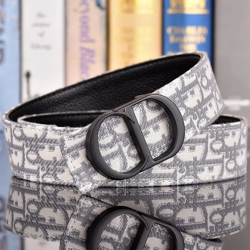 Christian Dior Belts CD Buckle Oblique Monogram Belt — 33