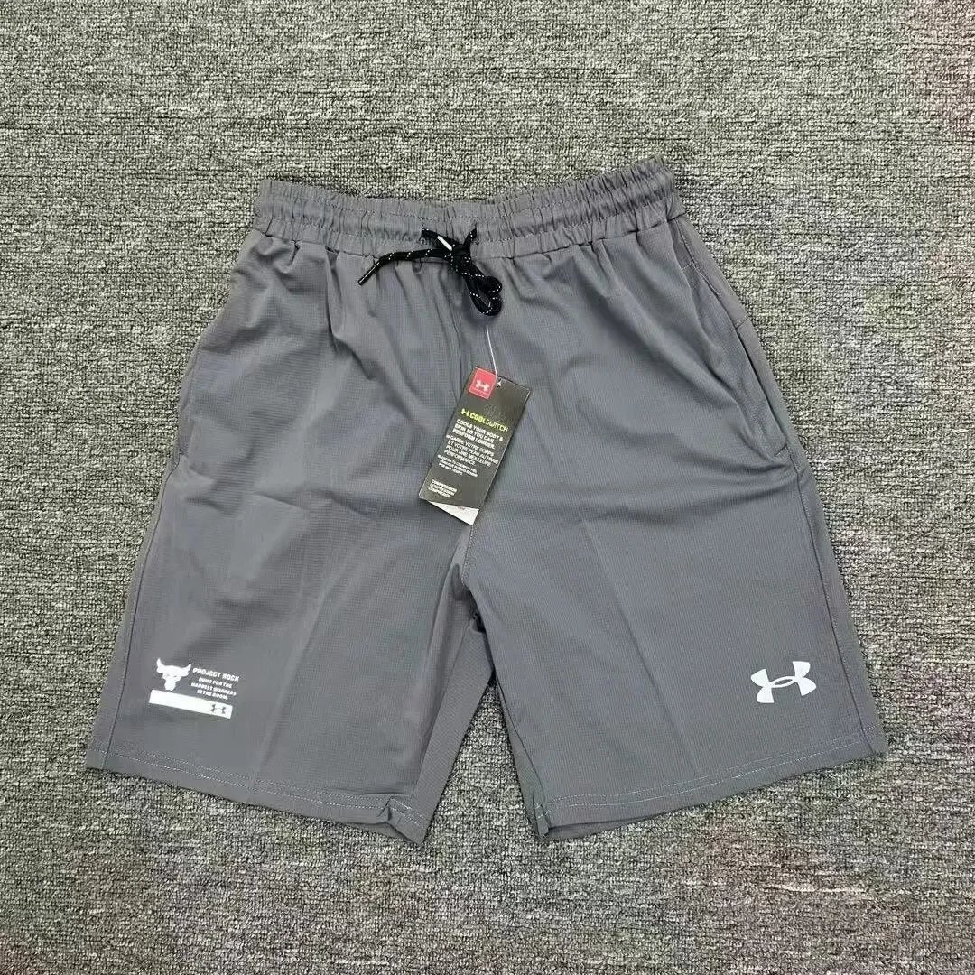 Under Armour Jackets Hooded zip-up windbreaker — Gray shorts 2