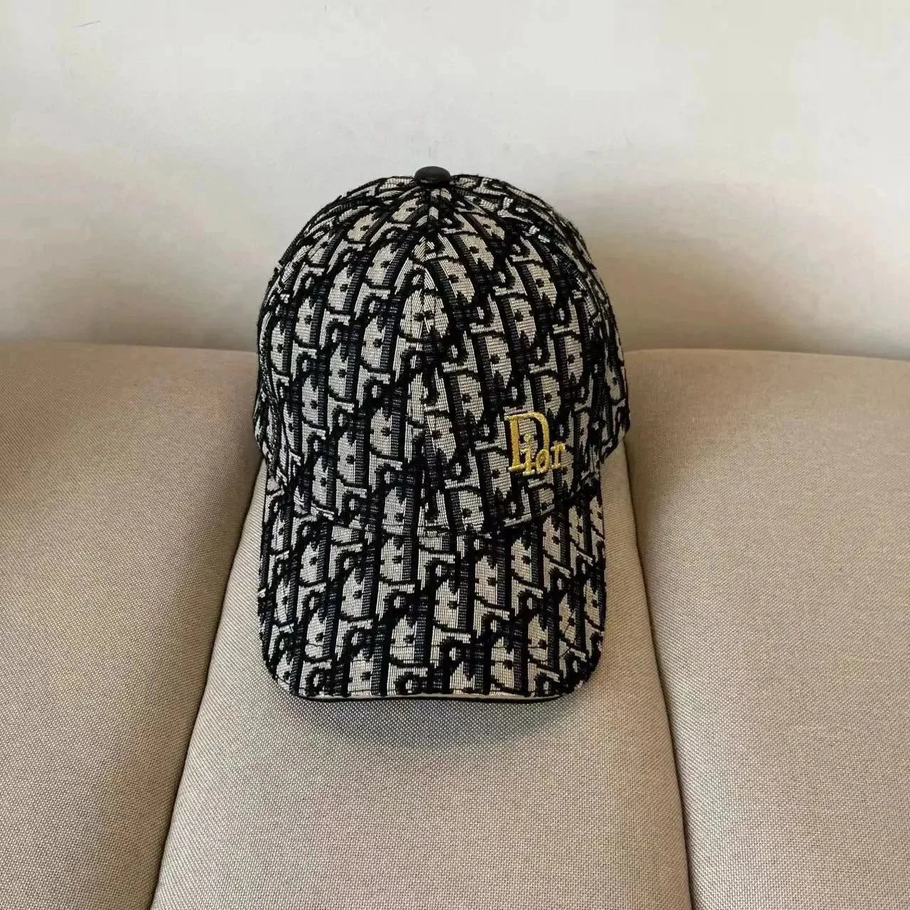 Dior Hats Oblique Jacquard Baseball Cap image 4