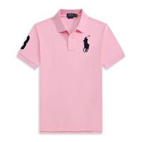 POLO pink with a large black label