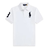 POLO white with a large black label