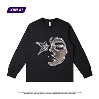 half human face tee — seller photo 4