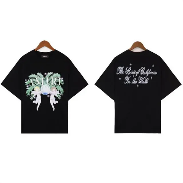 AMIRI Shorts Washed logo drawstring product detail image 29
