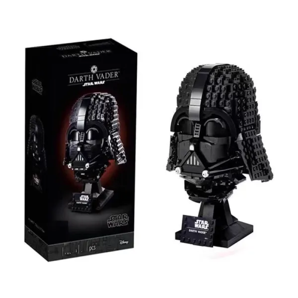 LEGO Star Wars Darth Vader Helmet Black Collectible Model Electronics - 1