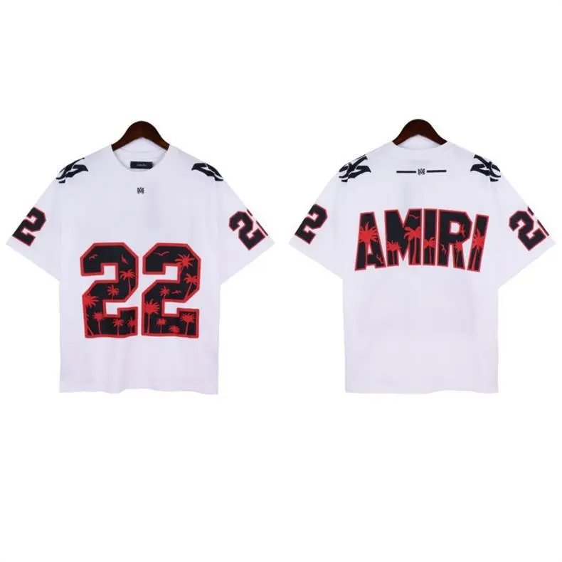 Amiri 22 Jersey T-Shirt and Shorts Collection Multicolor Clothing - 40