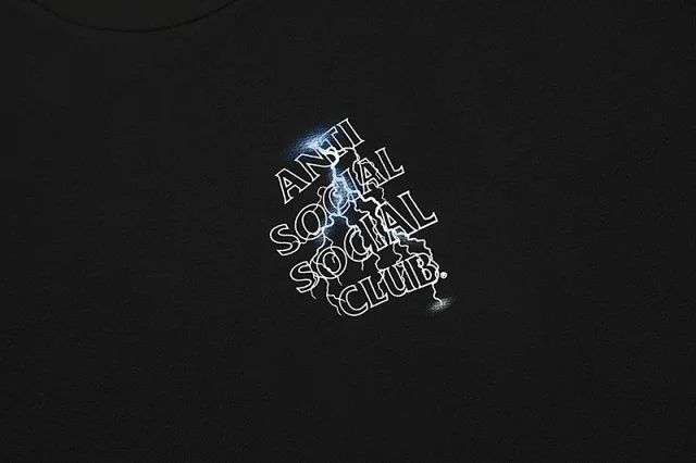 Anti Social Club T-Shirts Graphic Print Short-Sleeve T-Shirt product detail image 40