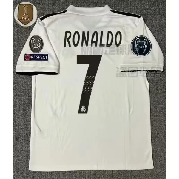 Kelme x Real Madrid 1997-98 Third Jersey White Blue - 27