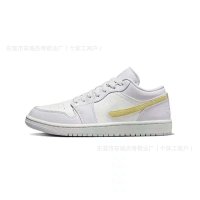 AJ1 low-top-white and purple
