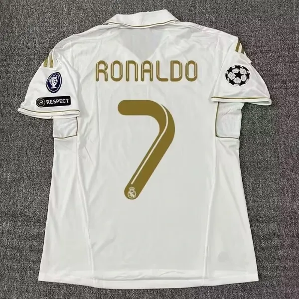 Kelme x Real Madrid 1997-98 Third Jersey White Blue - 18