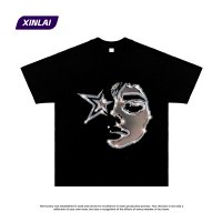 Black short-sleeved shirt