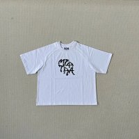 Green camouflage/White