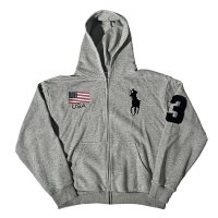 Tish Grey Polo Hoodie — seller photo 2