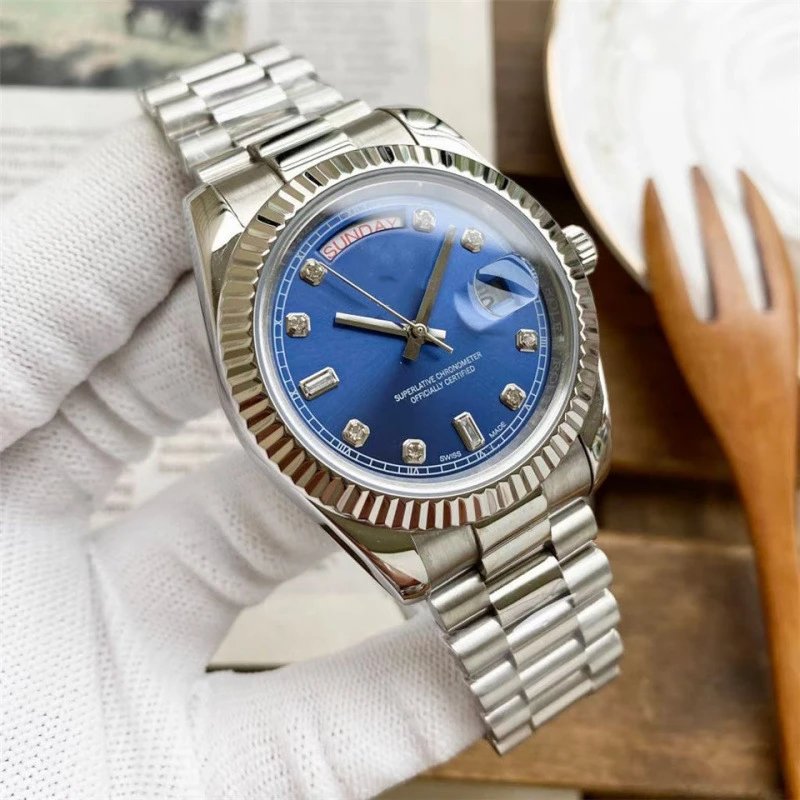 Rolex Oyster Perpetual Day-Date White foto 4
