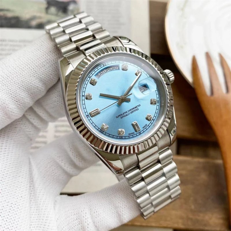 Rolex Oyster Perpetual Day-Date White foto 5