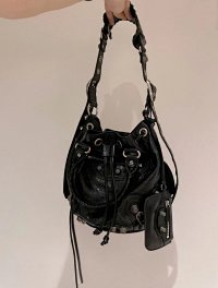 Black, Small Size – Oil-Waxed Cowhide