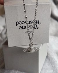 Saturn Chain-Necklace [Platinum Color]