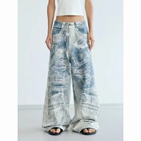 Peoplestyle "Frozen Forest" Jeans — seller photo 2