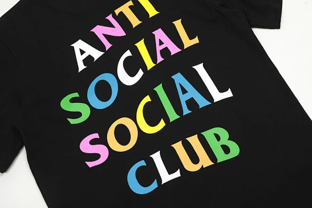 Anti Social Club T-Shirts Graphic Print Short-Sleeve T-Shirt product detail image 37