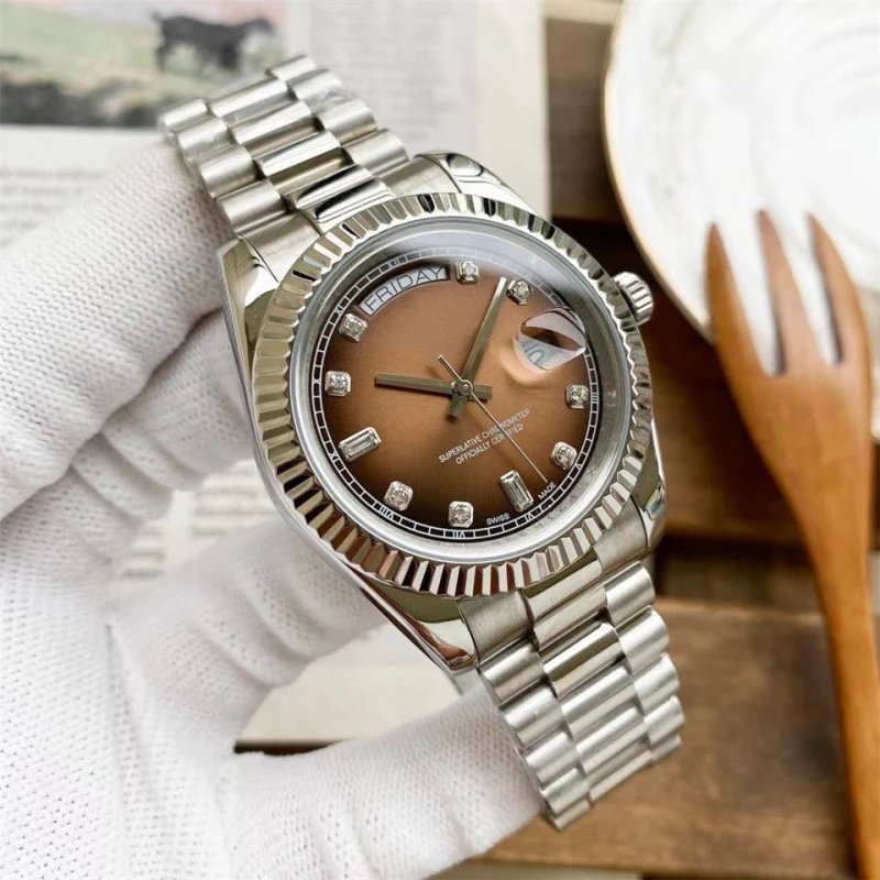 Rolex Oyster Perpetual Day-Date White foto 3