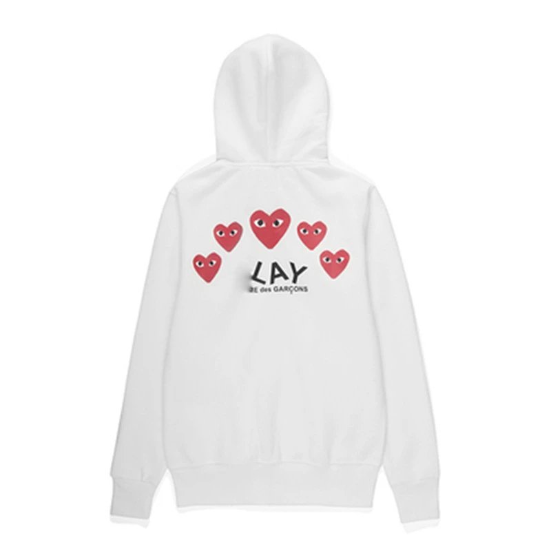 Comme Des Gracons zipper hoodie
