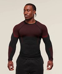 Black and red – solid color