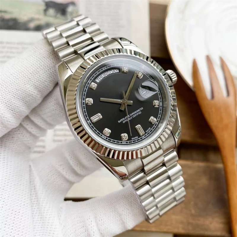 Rolex Oyster Perpetual Day-Date White foto 2