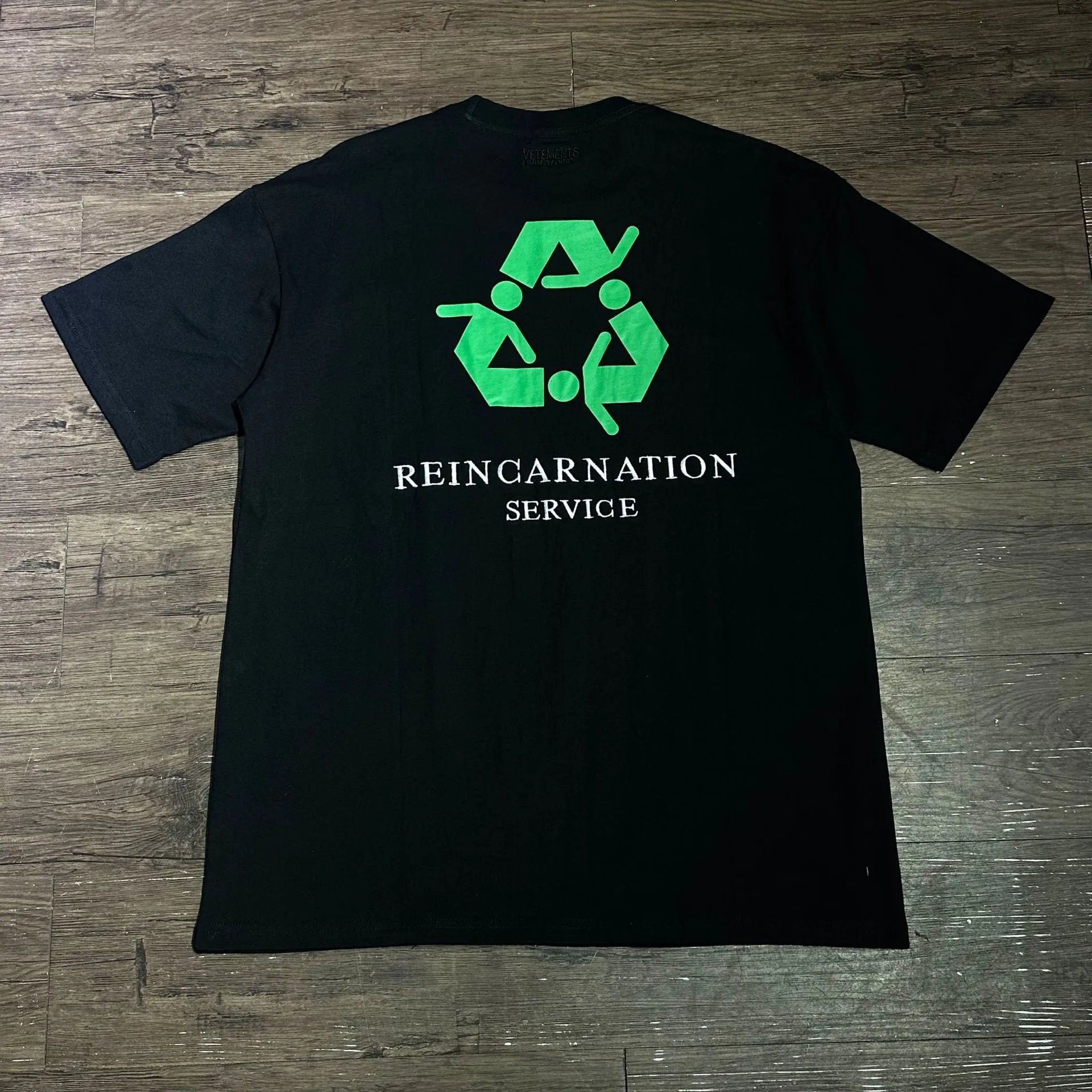 Vetements I'll Show You My Vetements If You Show Me Yours Black T-Shirt - 17