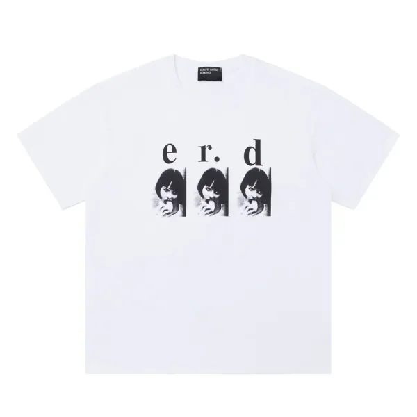 Erdem x Psychic Magazine Black Graphic Print T-Shirt - 21