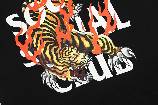 Anti Social Club T-Shirts Graphic Print Short-Sleeve T-Shirt product detail image 28
