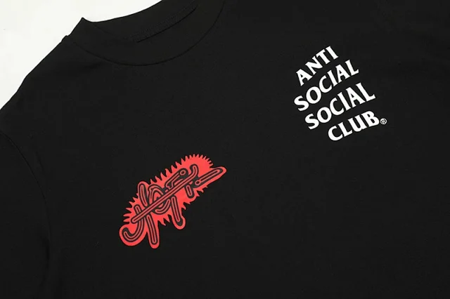 Anti Social Club T-Shirts Graphic Print Short-Sleeve T-Shirt product detail image 21