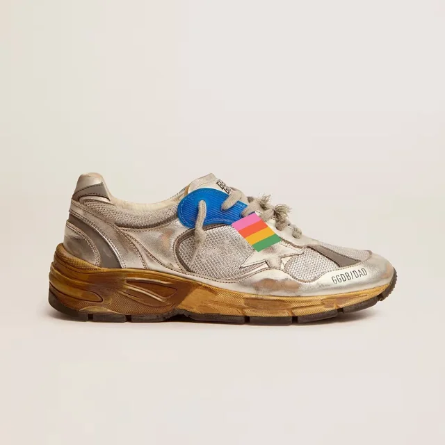 Unbranded Sneakers DX169 Distressed Star-Detail Chunky product detail image 13