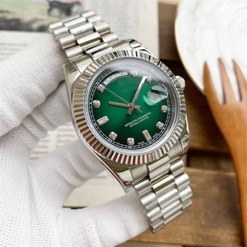 Rolex Oyster Perpetual Day-Date White foto 6