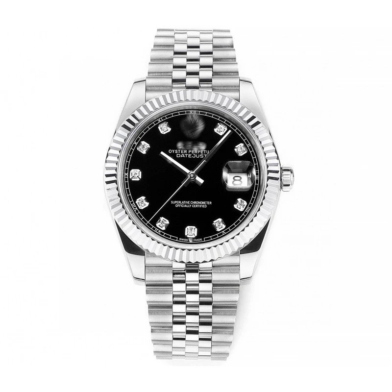 Rolex Oyster Perpetual Datejust Black foto 6