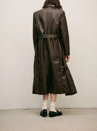 Zara Leather Coat — seller photo 5