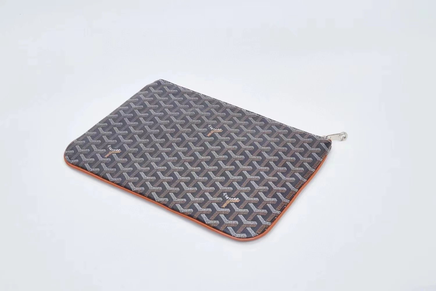 Goyard Saint Louis Pouch Red Coated Canvas Clutch - 21