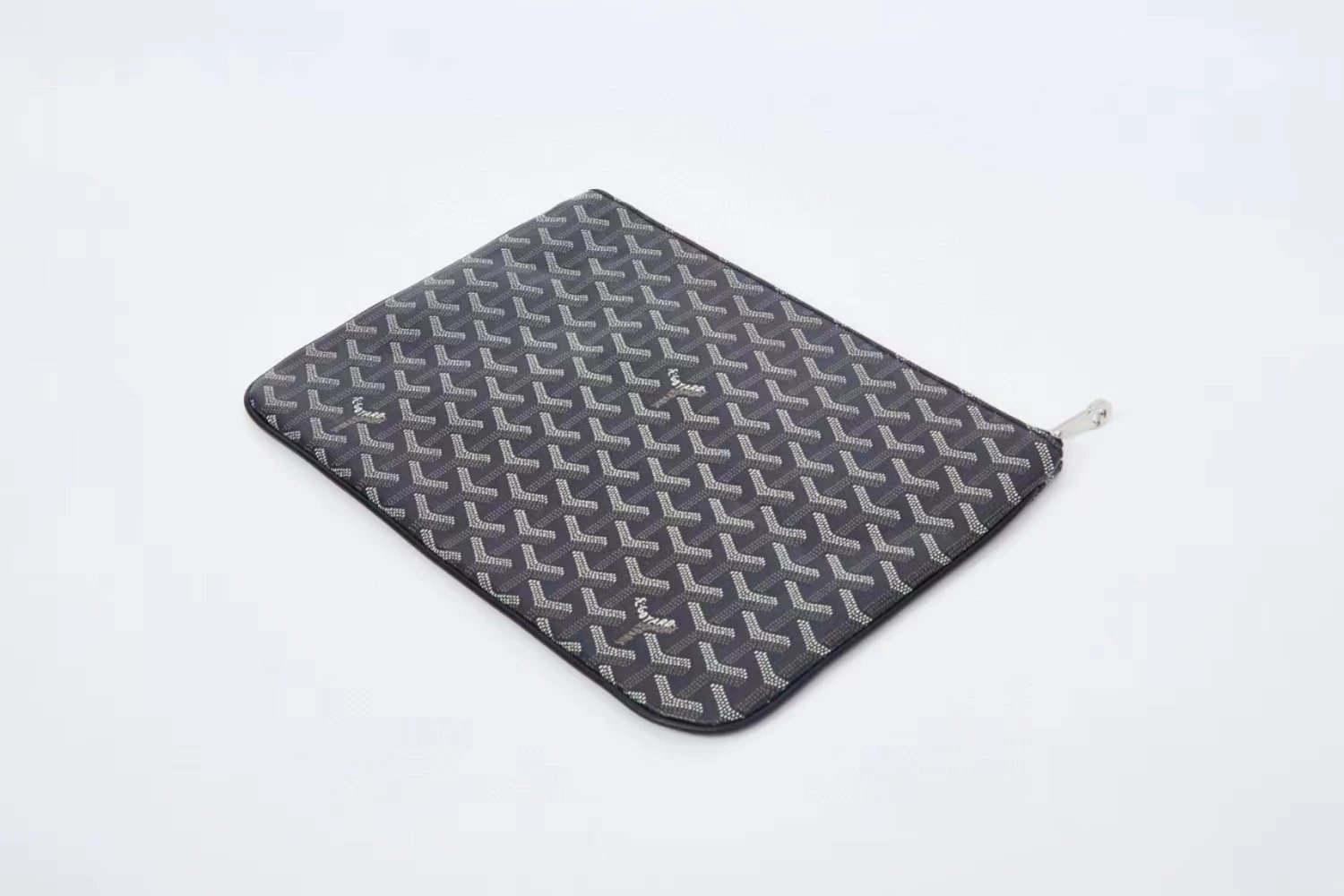 Goyard Saint Louis Pouch Red Coated Canvas Clutch - 15