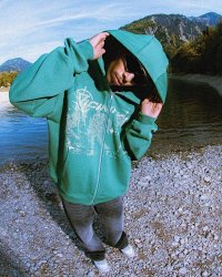 Vicinity zip up hoodie — seller photo 5
