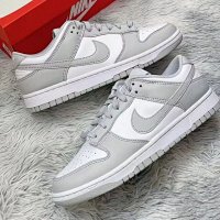 Dunk Grey and White [True to size, shot as is, hot item—ships instantly]