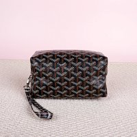 Black makeup bag